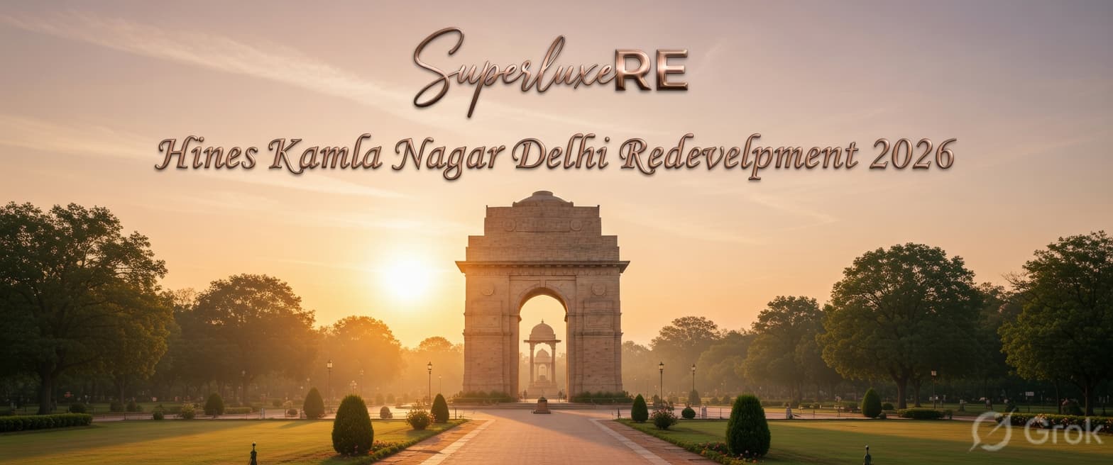 Hines Enters Delhi: ₹9,000 Cr Kamla Nagar Redevelopment on 100-Year Birla Mills Site | SuperLuxeRE