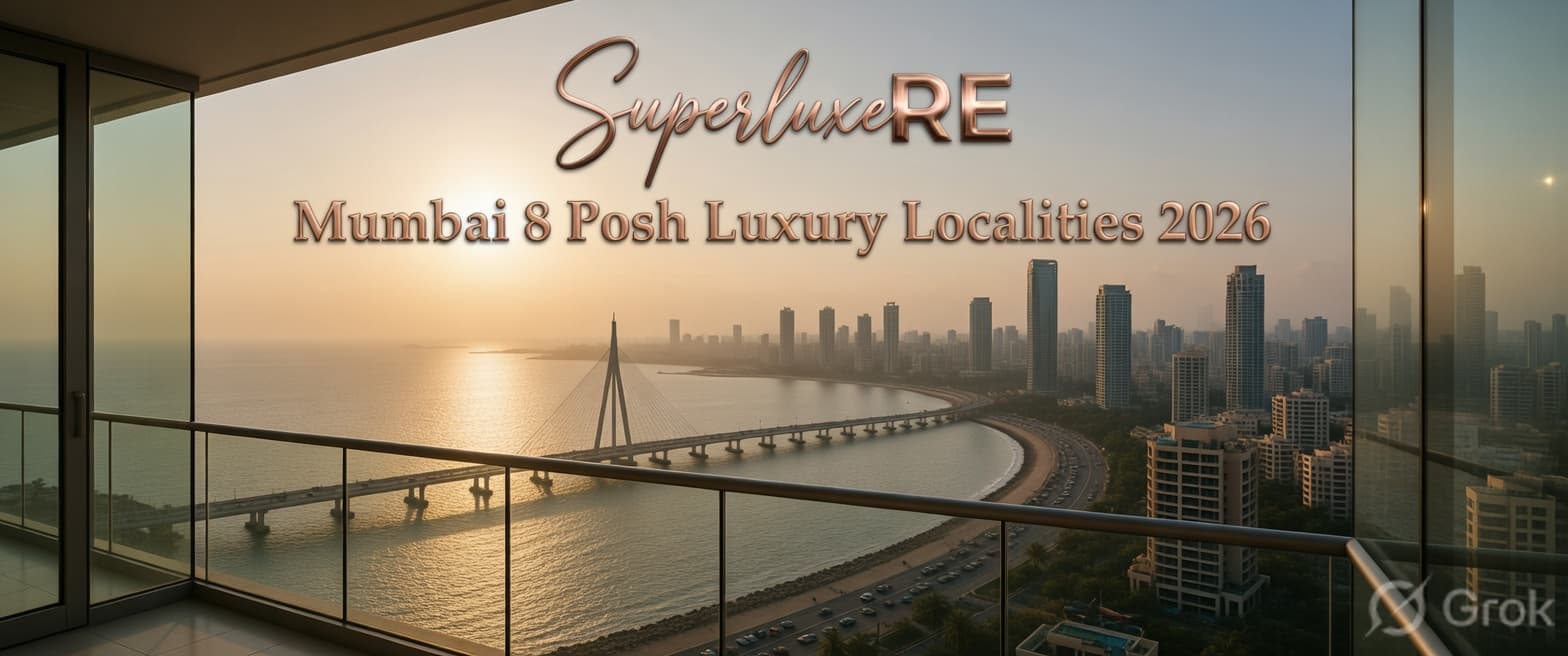 Mumbai's 8 Posh Localities: A Guide to India's Most Exclusive Real Estate Addresses | SuperLuxeRE