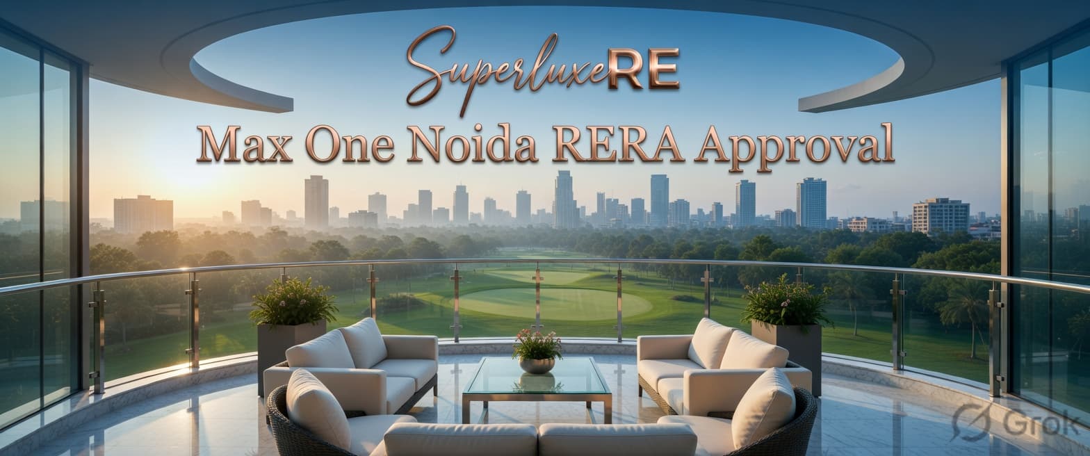 Max One Noida Gets RERA Nod: ₹2,000 Cr Mixed-Use Project Ends 9-Year Wait for Delhi One Buyers | SuperLuxeRE