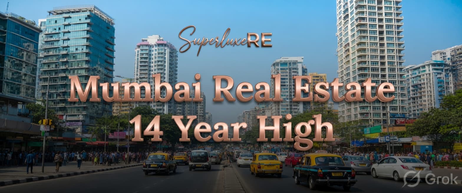 Mumbai's ₹1,134 Crore Month: Why Western Suburbs Are Capturing 57% of India's Richest Market | SuperluxeRE