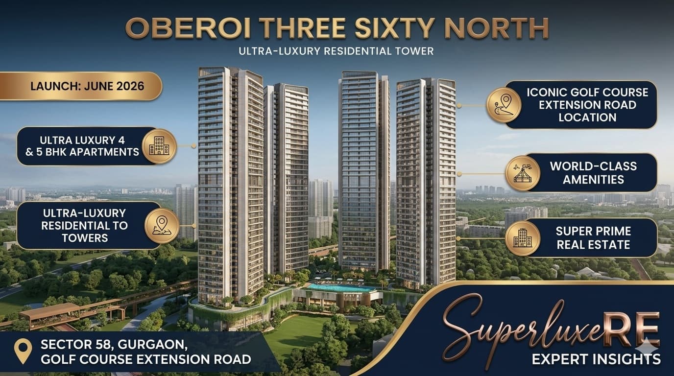 Oberoi Three Sixty North Sector 58 — Exclusive Launch Insights Before Bookings Open