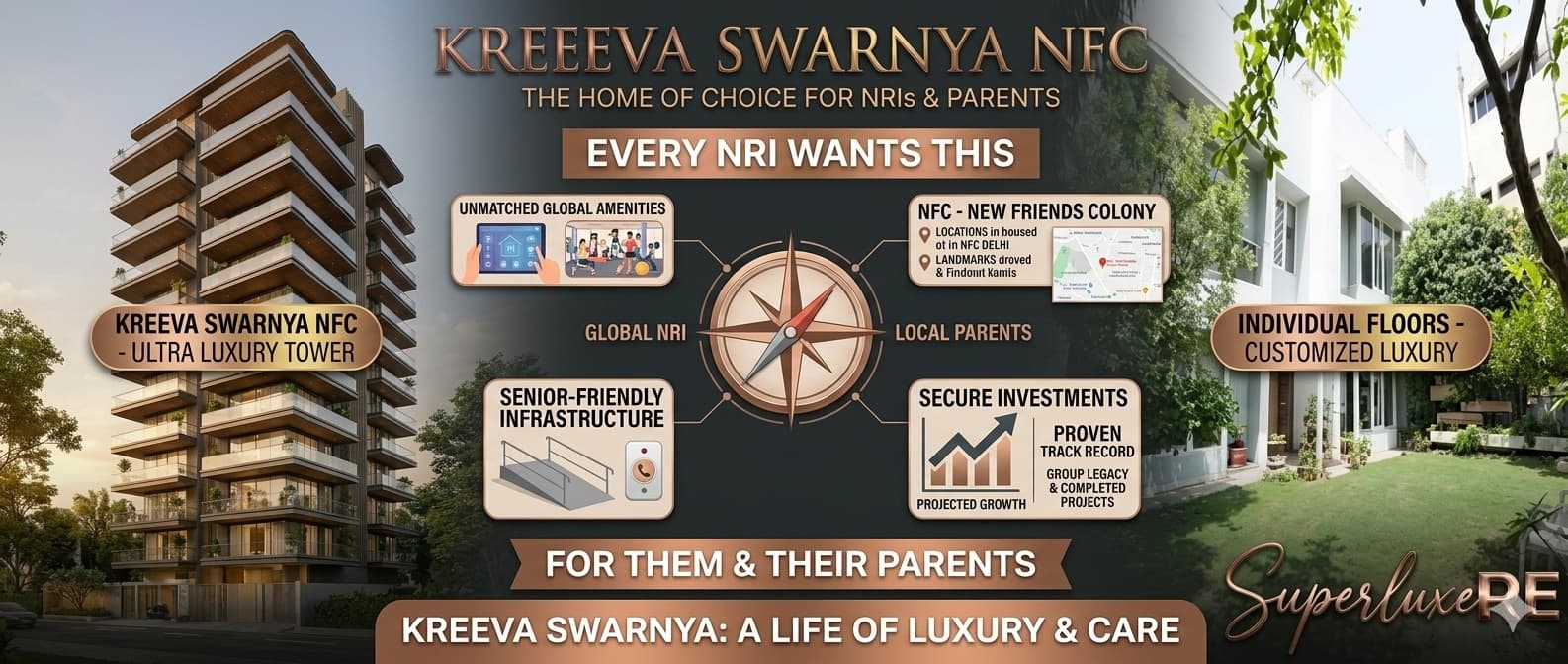 The NRI Case for Kreeva Swarnya: Delhi's Heart, Gurgaon's Standard