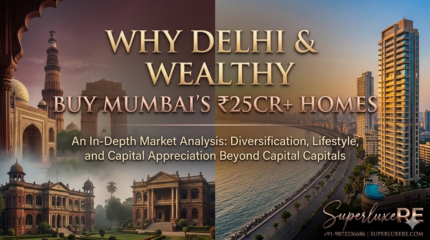 Why Delhi, Kolkata, and Bengaluru's Wealthy Are Buying Mumbai's ₹25 Crore Homes