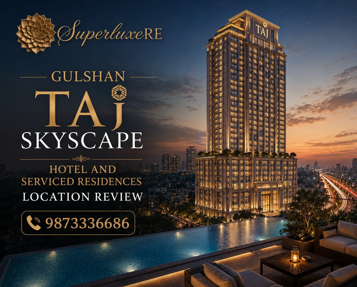 Taj Skyscape Sector 129 Location Review: Why IHCL Put Its First Noida Flag