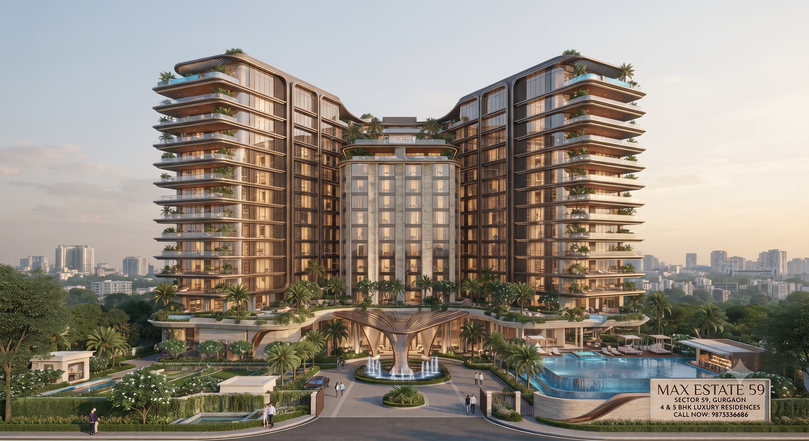 Max Estate 59, Sector 59 — The Lutyens Privacy Standard, Finally on Golf Course Extension Road