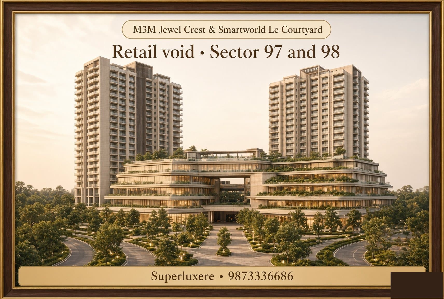 Noida’s Retail Void | Jewel Crest and Le Courtyard After the Luxury Towers