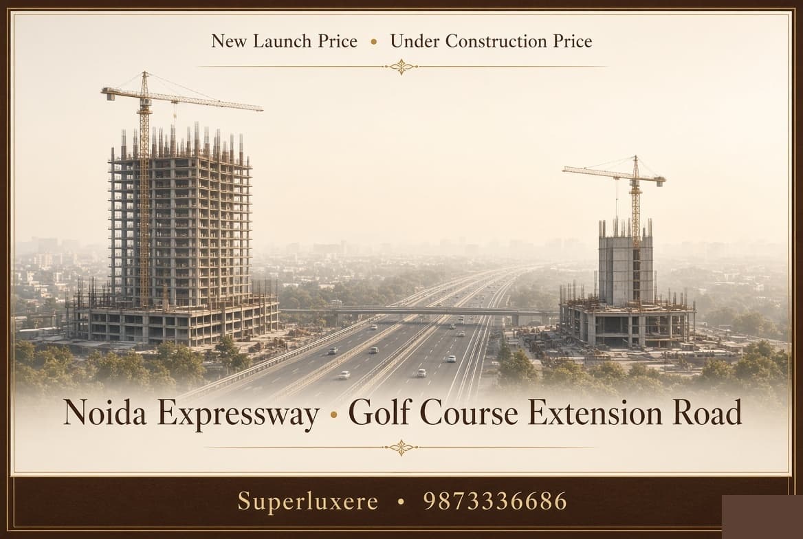 New Launch Price or Under Construction Price | Noida and Gurgaon